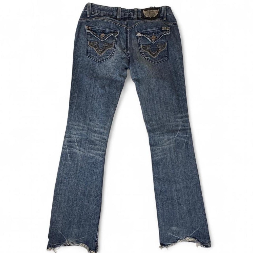 ReRock for Express Bootcut Distressed Jeans | Women's 32" Waist